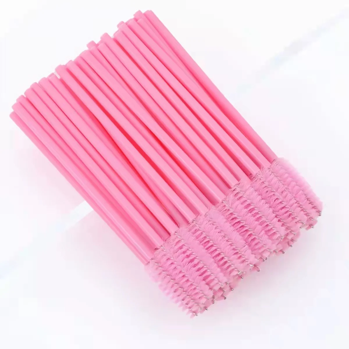 Hot Sale Disposable 5/50 PCS Crystal Eyelash Makeup Brush Diamond Handle Mascara Stick Eyelash Extension Makeup Tool New