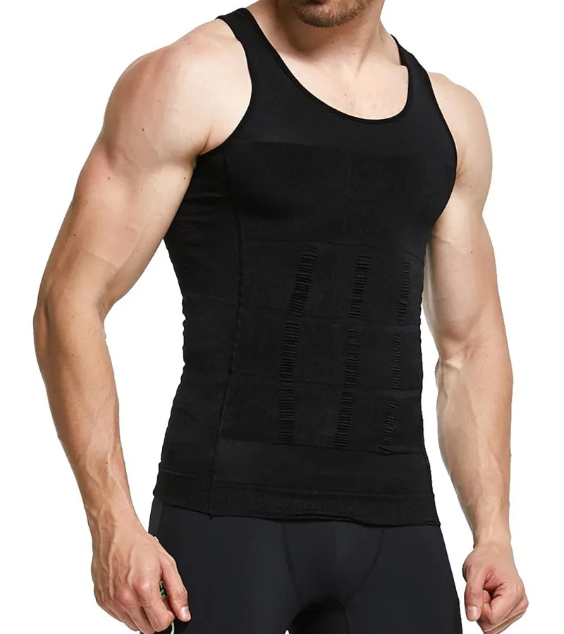 Slimming Vest Men’s Slimming Underwear Body Shaper Waist Cincher Corset Men Shaper Vest Body Slimming Tummy Belly Body Shapewear